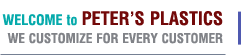 Welcome to Peters Plastics New York Plastic fabrications